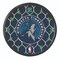 The Memory Company 11.5" Teal Blue and White NBA Minnesota Timberwolves Net Wall Clock